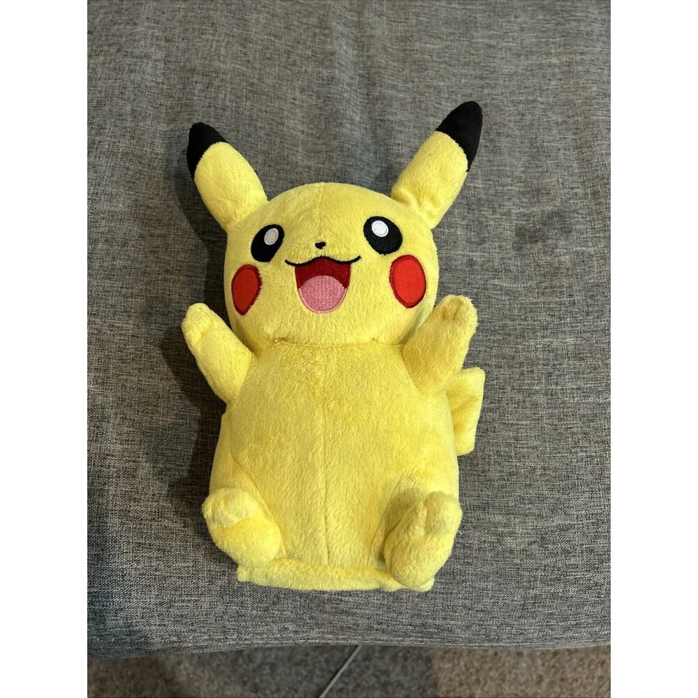 TOMY Pokemon My Friend Pikachu Talking Plush Toy Sounds and Phrases Works